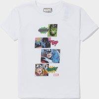 Kids' Marvel Comic T-Shirt, White