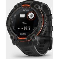 Instinct 3 Solar 45mm Multi-Sport Smartwatch, Black