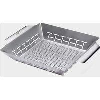 Deluxe Grilling Basket, Silver