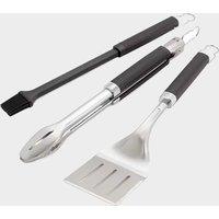 Precision 3-Piece Barbecue Set, Silver