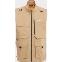 Men's Travel Light Pack Away Gilet, Beige