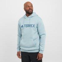 Men's Multi Large Logo Hoodie, Blue
