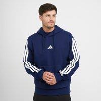 Men's Essentials 3-Stripes Fleece Sweatshirt, Navy