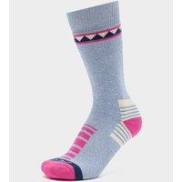 Men's Kimberley Bamboo Mid-Length Hiking Socks, Blue