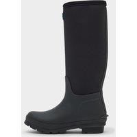Green Label Unisex Half Neoprene Boots, Black