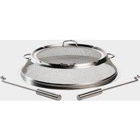 Firepit Spark Screen Shield, Silver