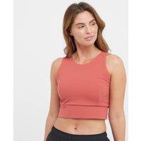 Women's Vantage Crop Top, Red