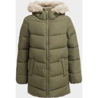 Kids' Baffle Parka, Khaki