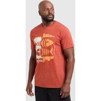 Men's Double Fish Graphic T-Shirt, Red