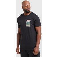 Men's Hey Teacher Print T-Shirt, Black