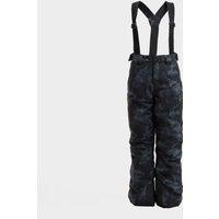Kids' Pow II Waterproof Ski Pants, Black