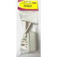 Extended Viva Door Retainer, White