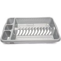 Casa Dish Drainer, Silver