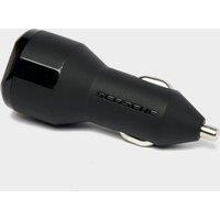 30W Combo Car Charger, Black