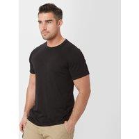 Men's Short Sleeve Thermal Crew Baselayer, Black