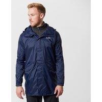 Mens Packable Parka Jacket Navy, Navy