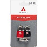 Set of 2 TSA Approved Key Locks, Multi Coloured