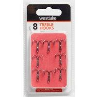 Semi-Barbed Treble Hooks (Size 8)