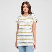 Women's Sora Organic Stripe T-Shirt, Cream