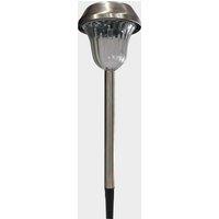 Solar Stake Light, Silver