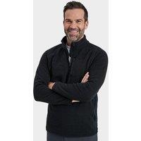 Men's Peak Half Zip Fleece, Black