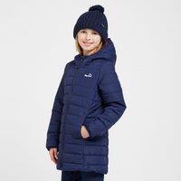 Kids' Blisco Long Insulated Jacket, Navy