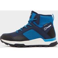 Kids' Galactic Mid Waterproof Walking Boot, Blue