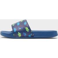 Kids' Dinosaur Sliders, Blue