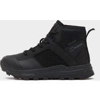 Kids' Galactic Mid Waterproof Walking Boot, Black