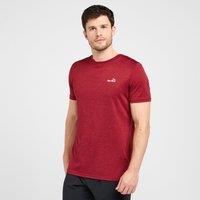 Mens Active Short Sleeve T-Shirt Red, Red