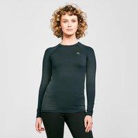 Women's Performance Warm Long Sleeve Base Layer Top, Black