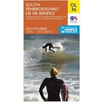 Explorer OL 36 South Pembrokeshire Map, Orange