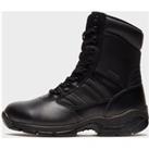 Men's Panther Side Zip Industrial Work Boots, Black