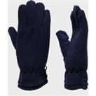 Unisex Thinsulate Fleece Gloves, Navy