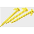 Plastic Power Pegs 8 (10 Pack), Yellow