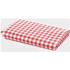 Gingham Camping Tablecloth, Red