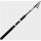 Trekker Telescopic Fishing Rod 8ft (2.4m), Black