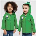 Kids' Peppa Pig Waterproof Jacket, Green