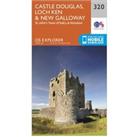 Explorer 320 Castle Douglas, Loch Ken & New Galloway Map With Digital Version, Orange