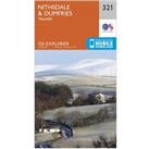 Explorer 321 Nithsdale & Dumfries Map With Digital Version, Orange