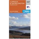 Explorer 327 Cumnock & Dalmellington Map With Digital Version, Orange