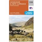 Explorer 328 Sanquhar & New Cumnock Map With Digital Version, Orange