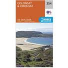 Explorer 354 Colonsay & Oronsay Map With Digital Version
