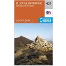 Explorer 421 Ellon & Inverurie Map With Digital Version, Orange