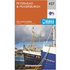 Explorer 427 Peterhead & Fraserburgh Map With Digital Version, Orange