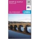 Landranger 29 Banff & Huntly Map, Pink