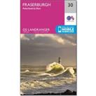Landranger 30 Fraserburgh, Peterhead & Ellon Map With Digital Version, Pink