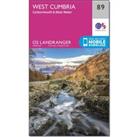 Landranger 89 West Cumbria, Cockermouth & Wast Water Map With Digital Version, Pink