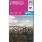 Landranger 138 Kidderminster & Wyre Forest Map With Digital Version, Pink