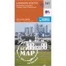 Explorer Active 161 London South Map With Digital Version, Orange